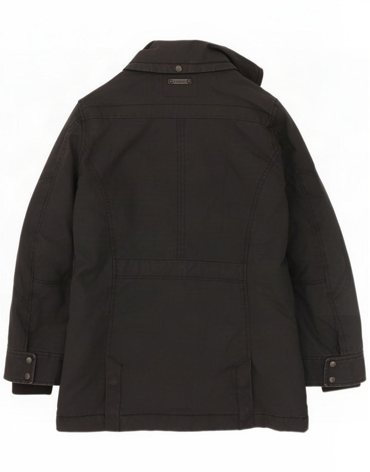 Diesel Parkajakke til mænd UK 38 Medium Black Cotton