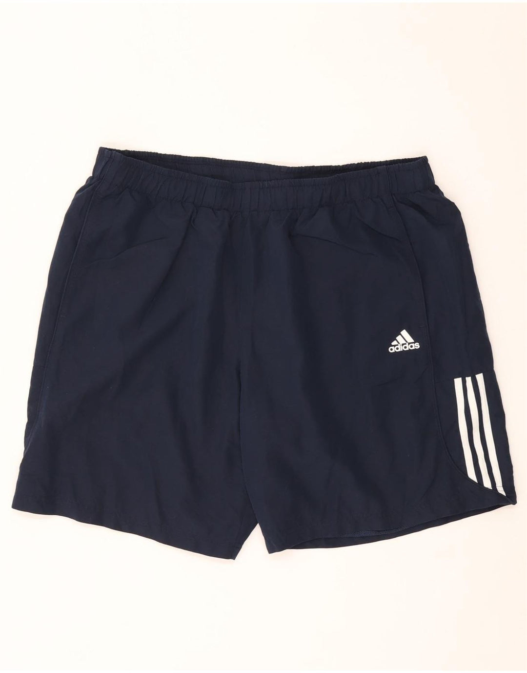 Adidas Herre Climalite Sportshorts 2XL Navy Blue Polyester