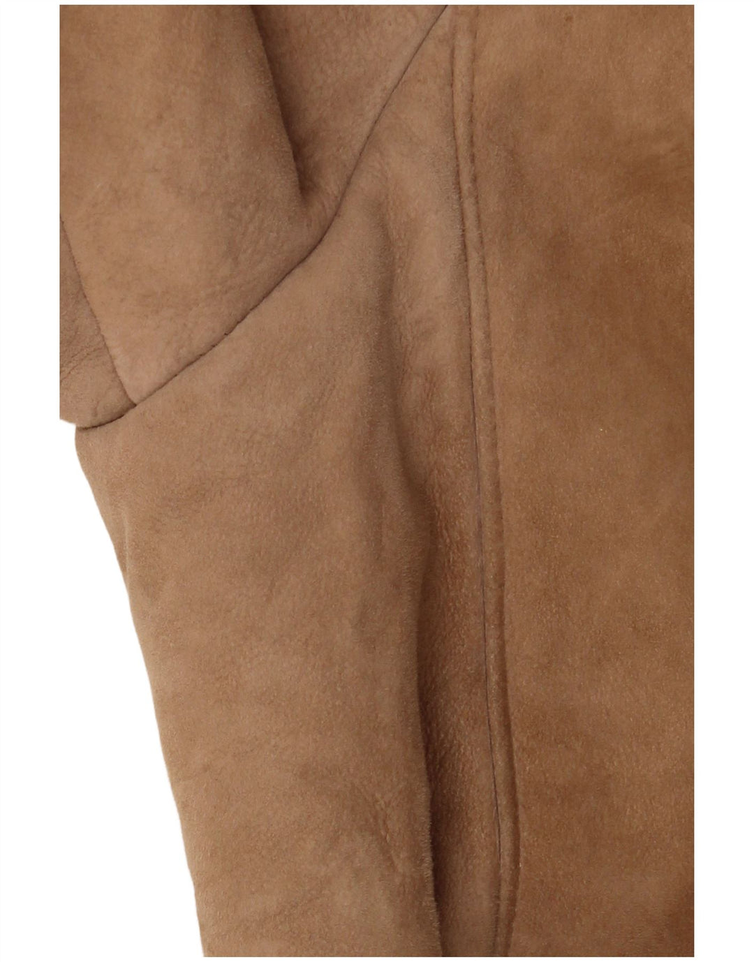 Vintage Dame Shearling Coat UK 16 Large Beige