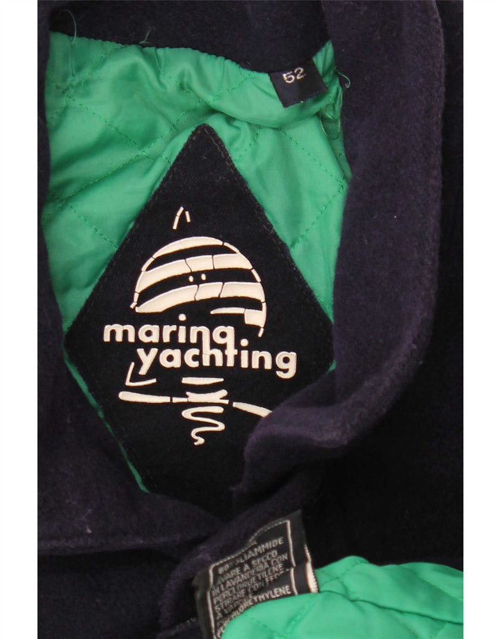 Marina Yachting Herre Overfrakke IT 52 XL Marineblå Uld