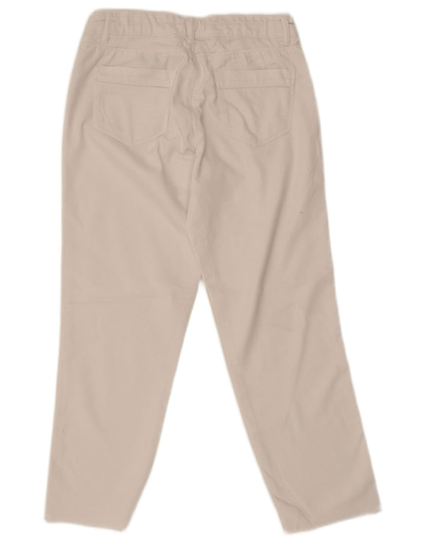 Zara Girls Tapered Jeans 13-14 År W30 L26 Hvid