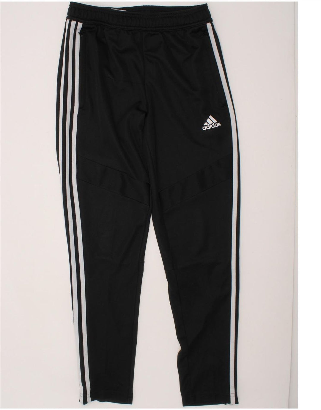 ADIDAS Boys Climacool Tracksuit Trousers 11-12 Years  Black Polyester Vintage Adidas and Second-Hand Adidas from Messina Hembry 