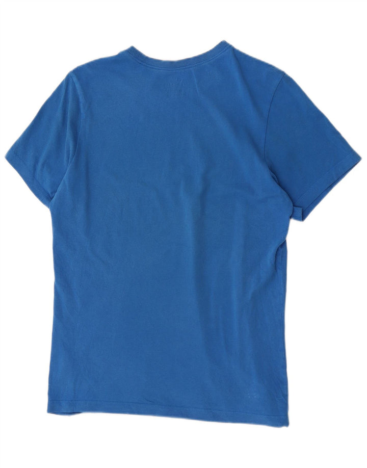 Nike grafisk t-shirt top til mænd, lille blå bomuld