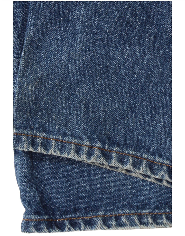 Valentino lige jeans til kvinder W34 L31 blå bomuld