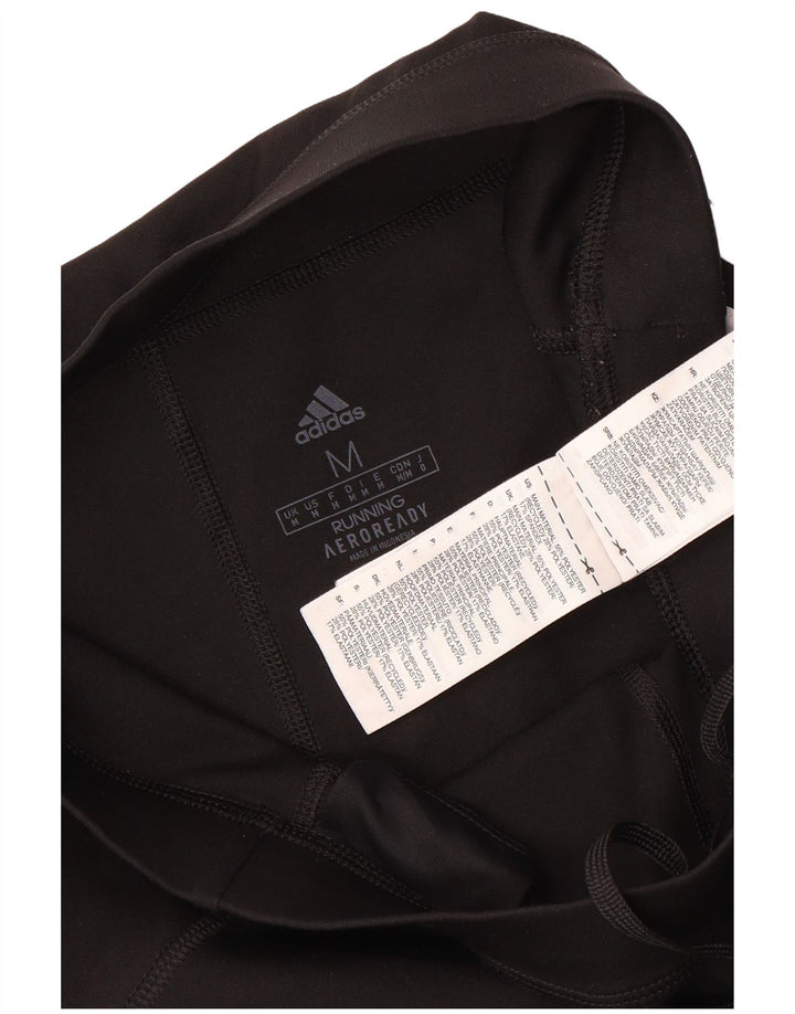 Adidas Aeroready træningsdragtsbukser til kvinder UK 14 Medium Black Polyester