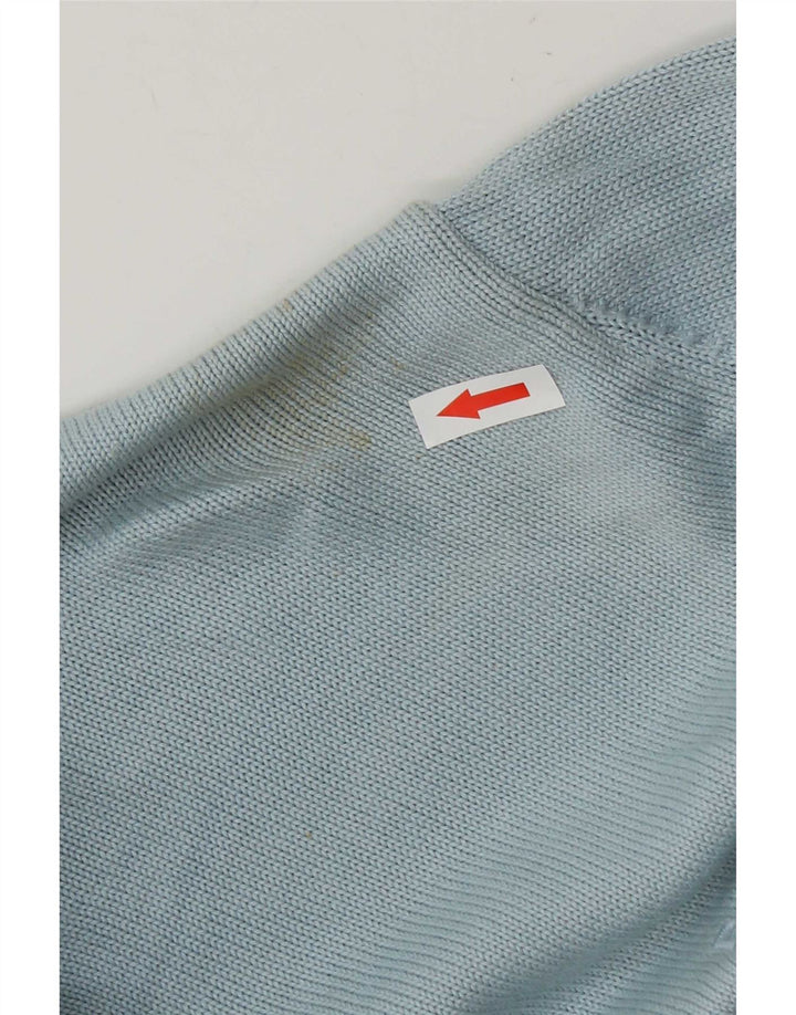Hugo Boss Herre sweater med rund hals XL blå bomuld