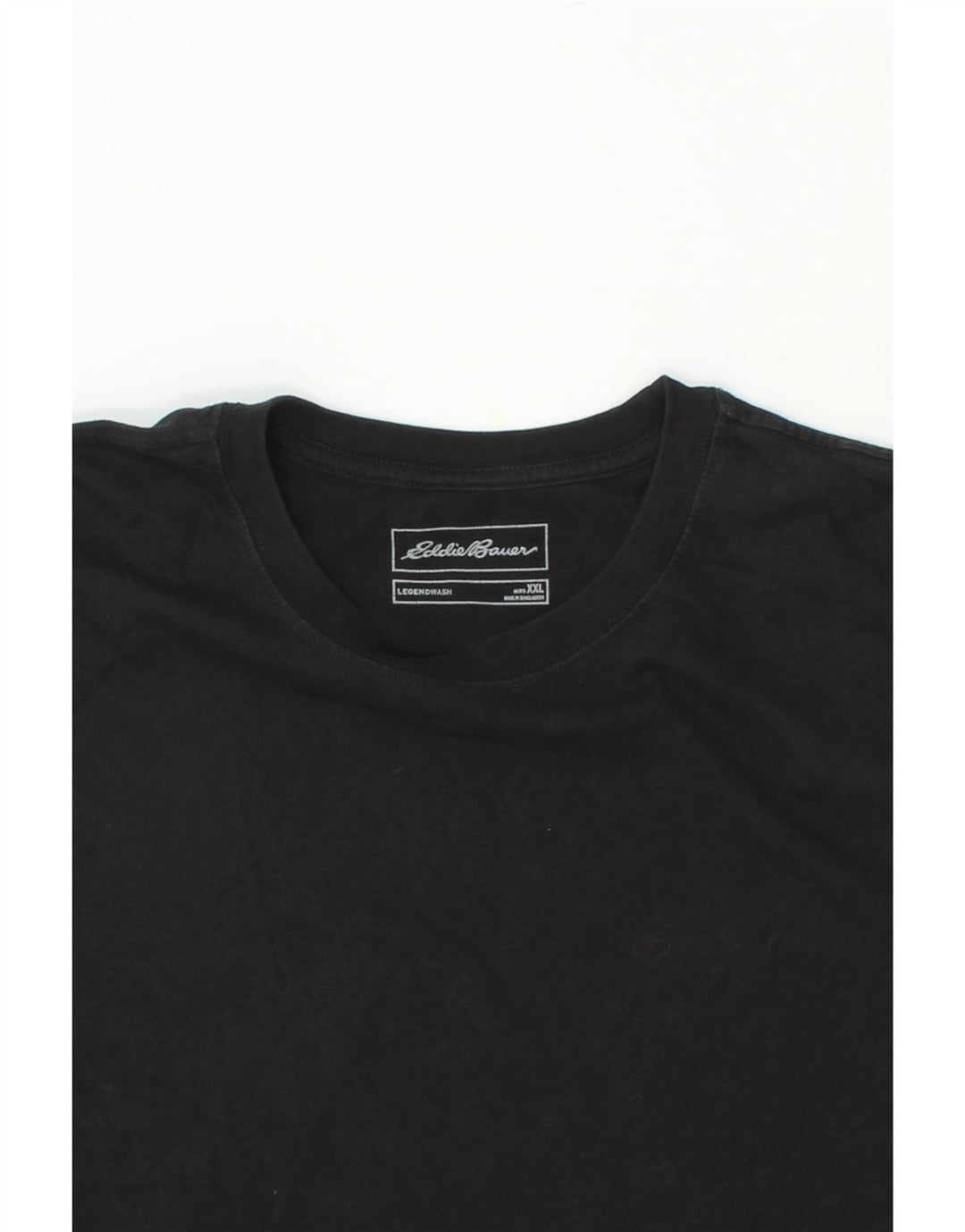 L.L.BEAN Mens T-Shirt Top 2XL Black Cotton Vintage L.L.Bean and Second-Hand L.L.Bean from Messina Hembry 