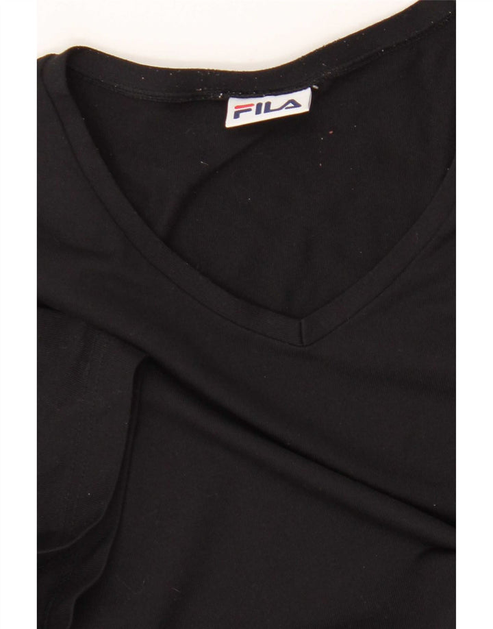 Fila T-shirt top lille sort til kvinder