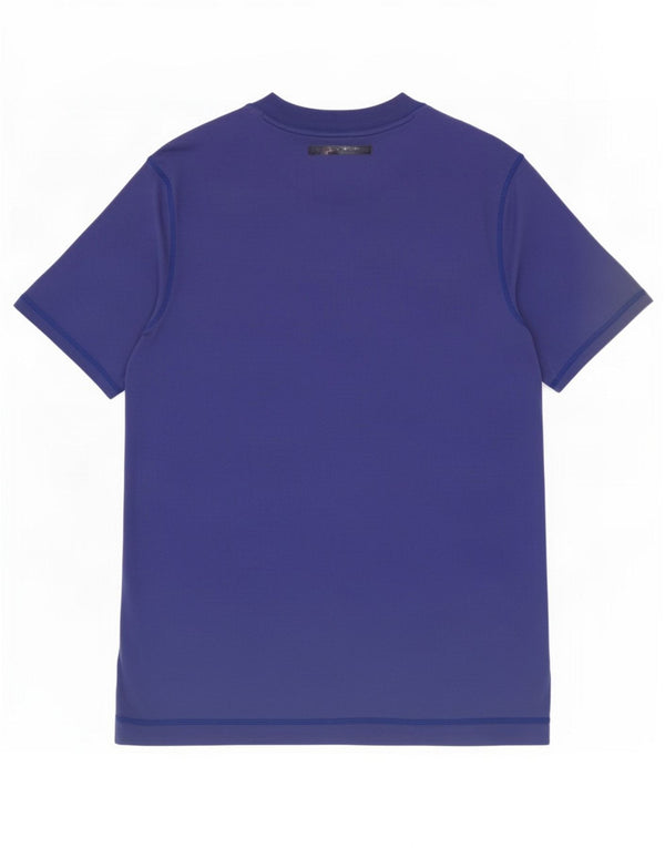 Napapijri Herre Geographic T-Shirt Top Medium Lilla Bomuld