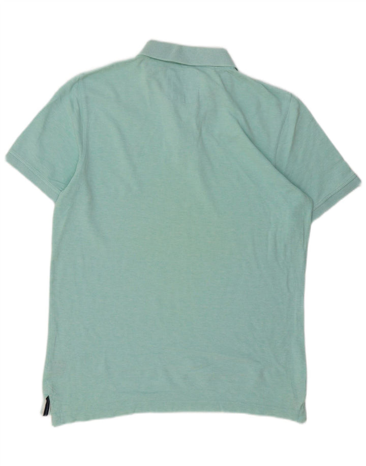 Besætningstøj Herre poloshirt Medium grøn bomuld