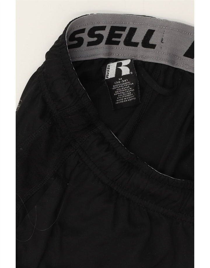 RUSSELL ATHLETIC Herre Dri-Power Sportshorts Medium Sort Polyester