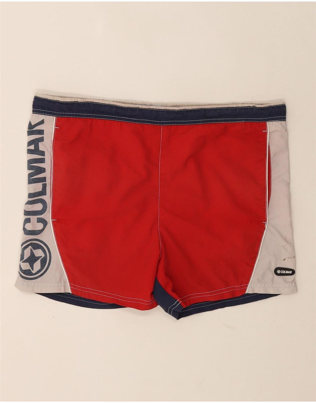 Colmar Herre grafiske svømmeshorts EU48 Medium Rød Colourblock