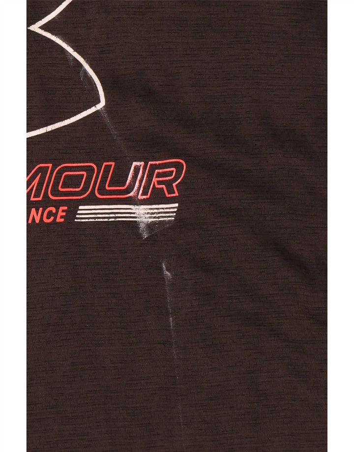 Under Armour Herre Grafisk T-Shirt Top Stor Sort