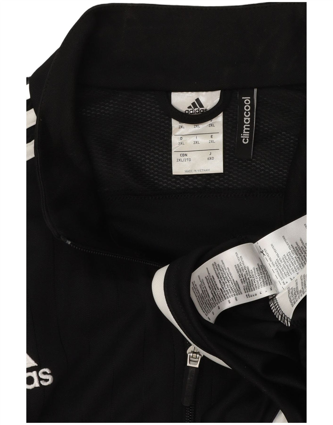 Adidas Herre Climacool Træningsdragt Topjakke 2XL Sort Polyester