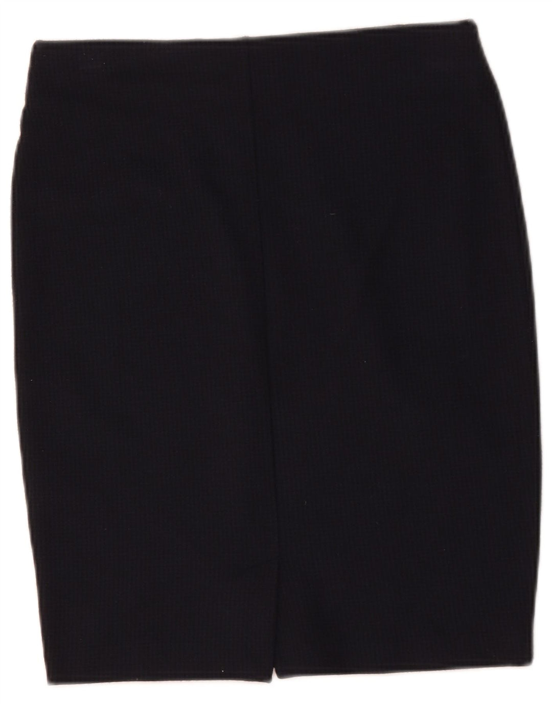 Esprit Womens Pencil Skirt Small W27 Navy Blue Gingham Polyester