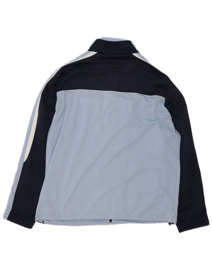 Umbro Herre træningsdragt Topjakke Stor Blå Colourblock Polyester