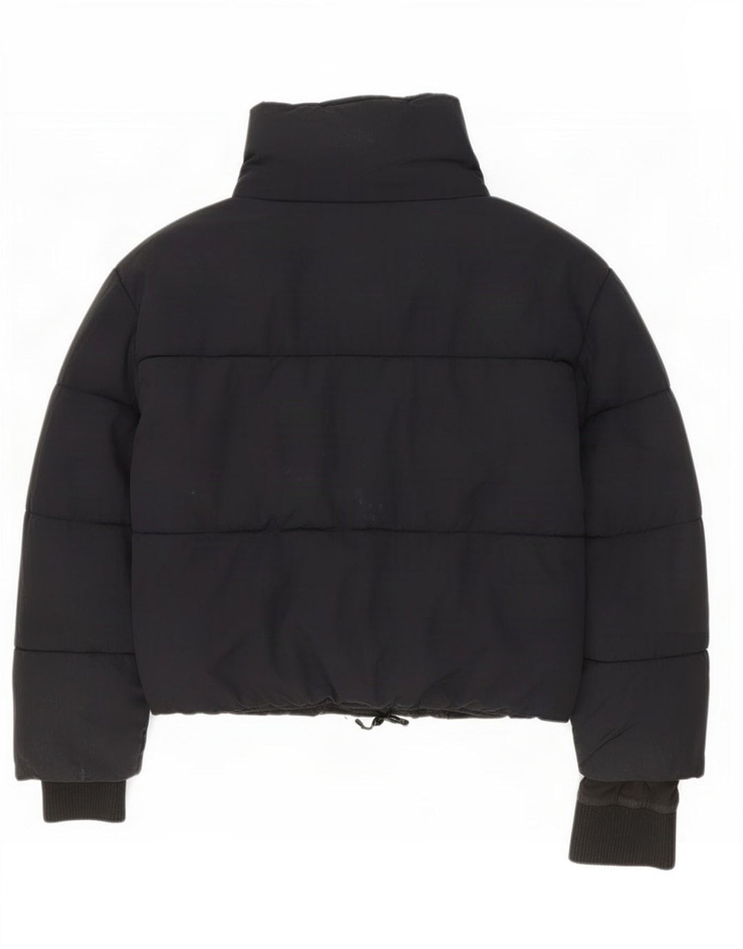 Zara Dame Oversized Polstret Jakke UK 10 Small Black Polyester