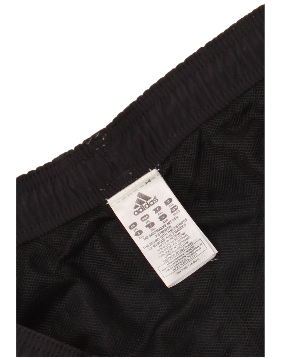 Adidas Herre Sportshorts 2XL Sort Nylon