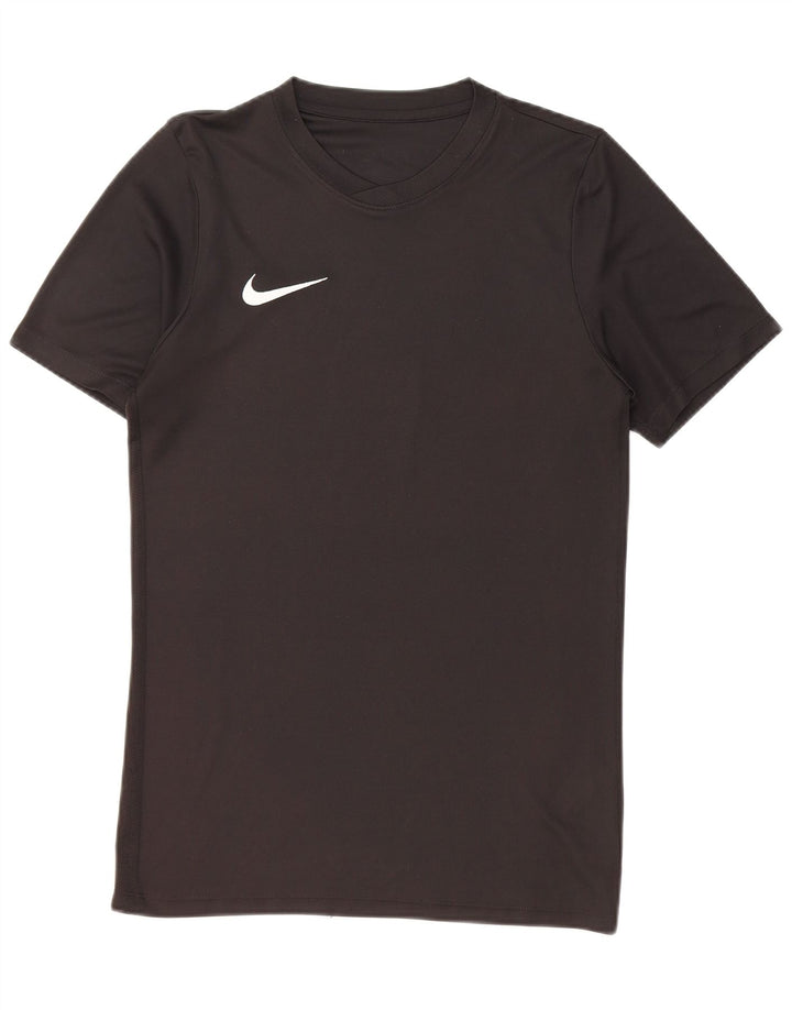NIKE T-shirt top til mænd, lille sort polyester