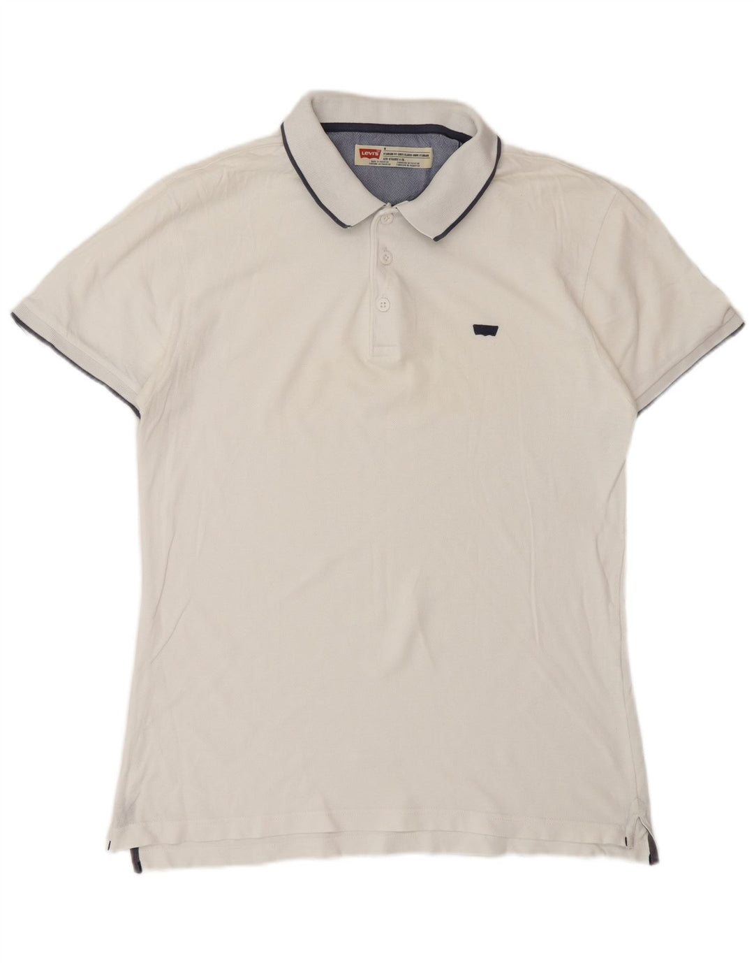 Levi's Herre Standard Fit Polo Shirt Medium White