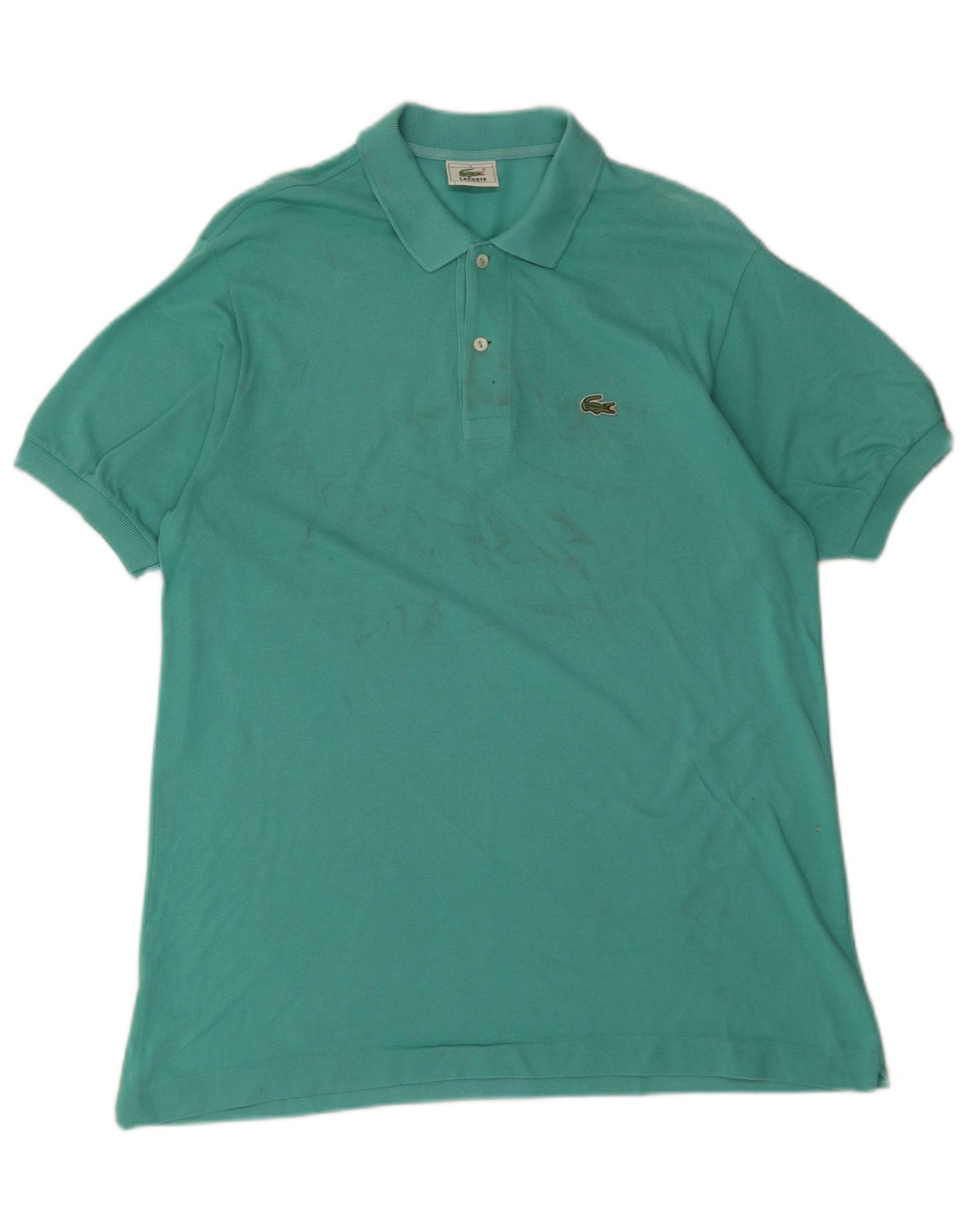 Lacoste herre poloskjorte str. 5 Large grøn bomuld