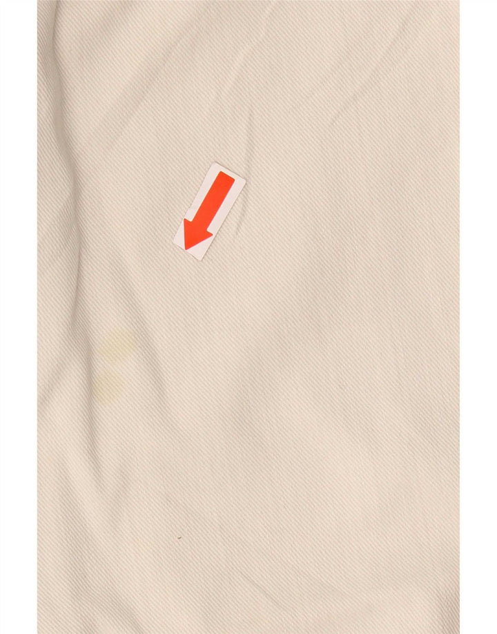 Massimo Dutti Dame Straight Jeans W34 L29 Beige