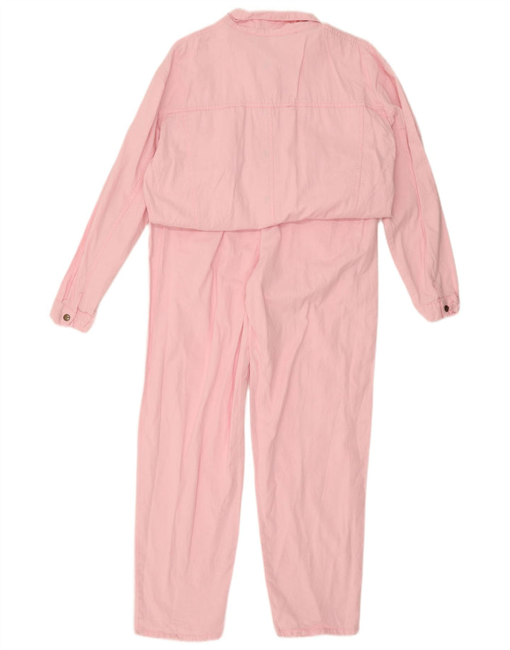Vintage Jumpsuit til kvinder IT 48 XL Pink Bomuld