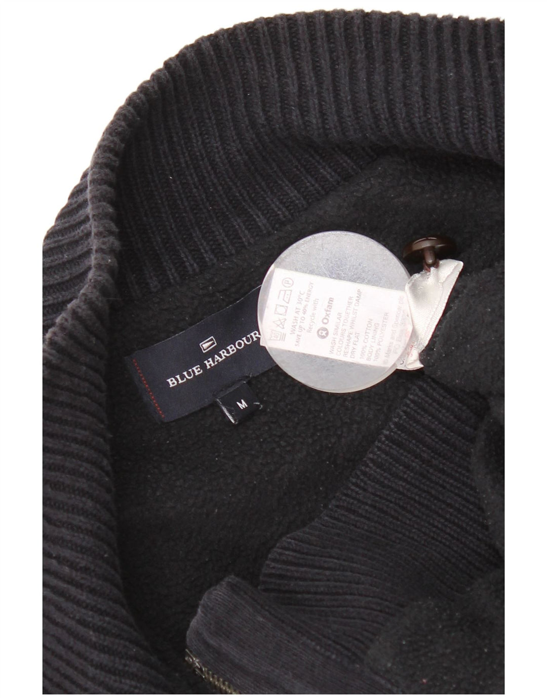 Marks & Spencer Dame Blue Harbor Cardigan Sweater UK 14 Medium Navy Blue