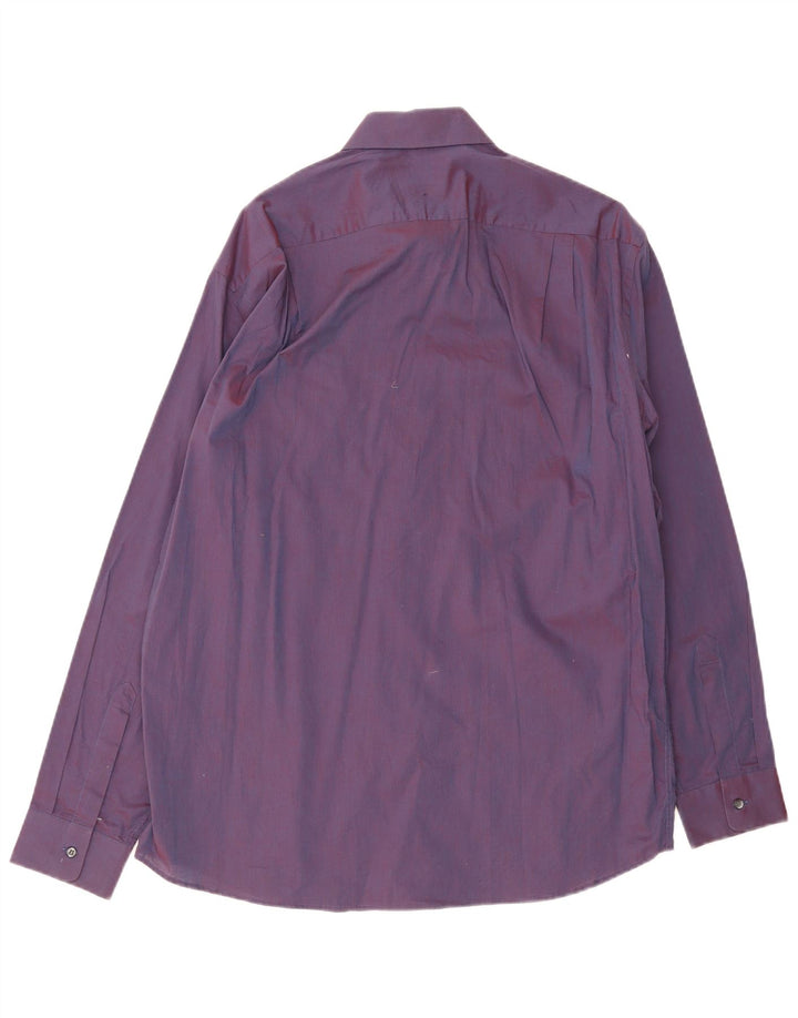 Hugo Boss Herreskjorte str. 41 16 Stor lilla bomuld