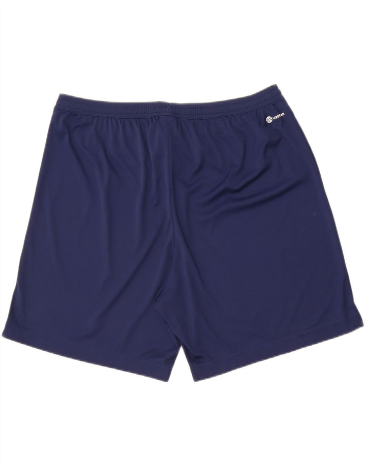 Adidas Aeroready Sportsshorts til mænd 2XL Navy Blue Polyester