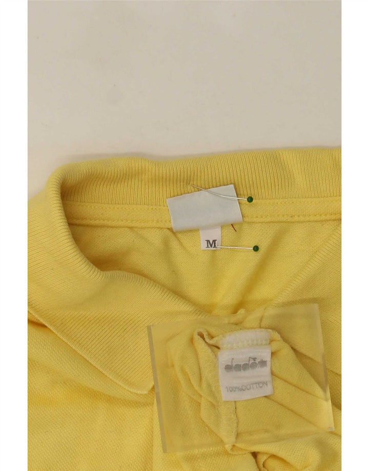 Diadora herre poloshirt Medium gul bomuld