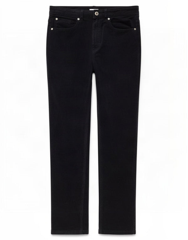 Marks & Spencer fløjlsbukser til kvinder UK 12 Medium W30 L28 Marineblå