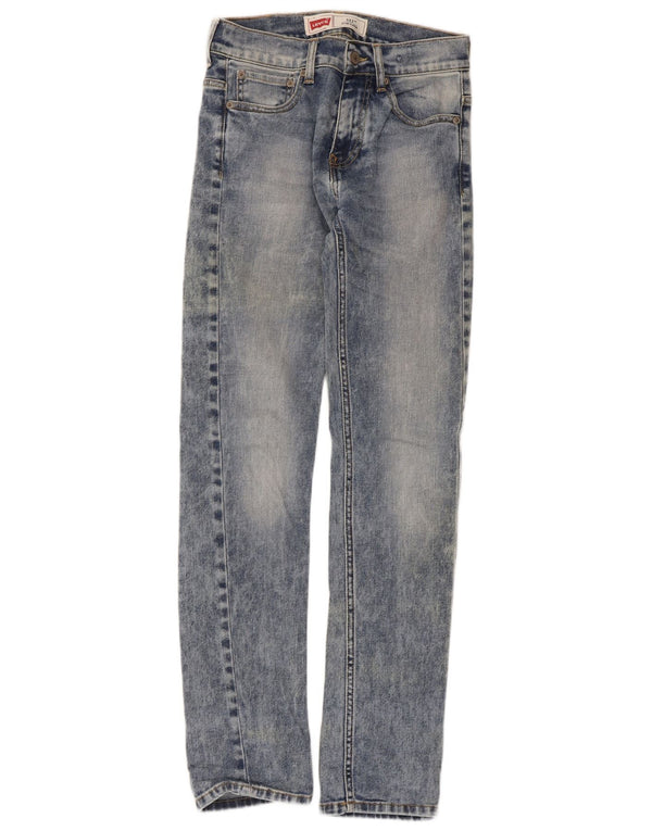 Levi's Boys 512 Slim Tapered Jeans 13-14 år W28 L29 Blå Bomuld