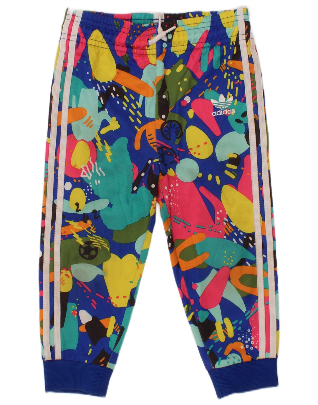 ADIDAS Baby Girls hel træningsdragt 18-24 måneder Flerfarvet