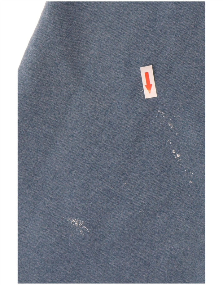 Champion Herre Sweatshirt Jumper Medium Blå Bomuld