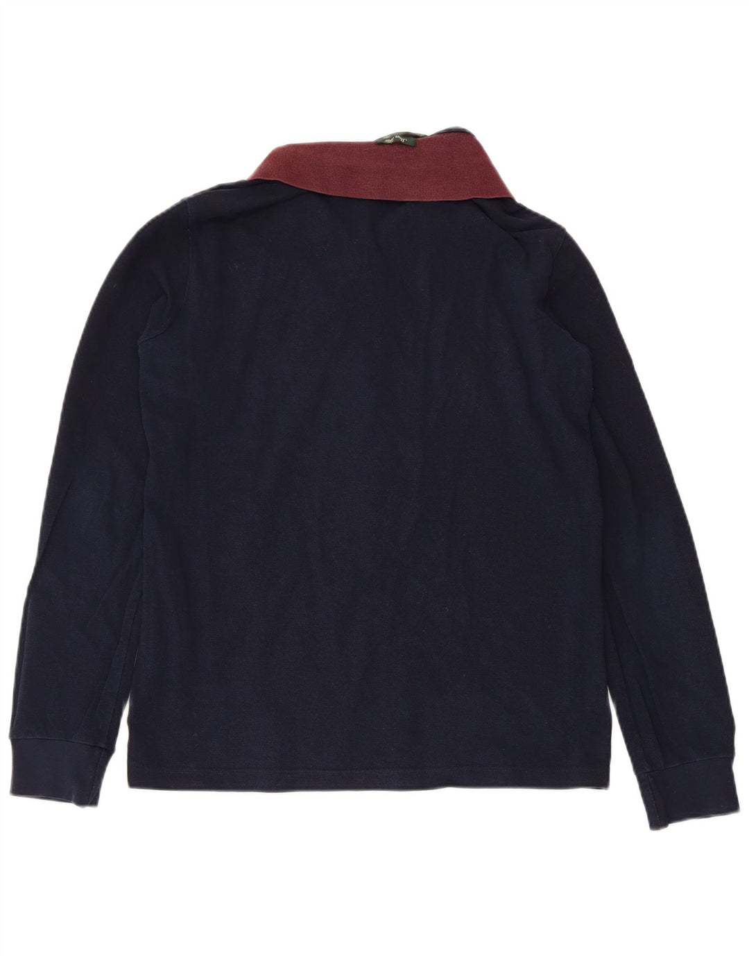 Fred Perry Herre Slim Fit Langærmet Polo Shirt Medium Navy Blue Bomuld