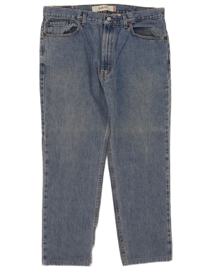 Levi's Herre 512 Slim Jeans W38 L27 Blå Bomuld