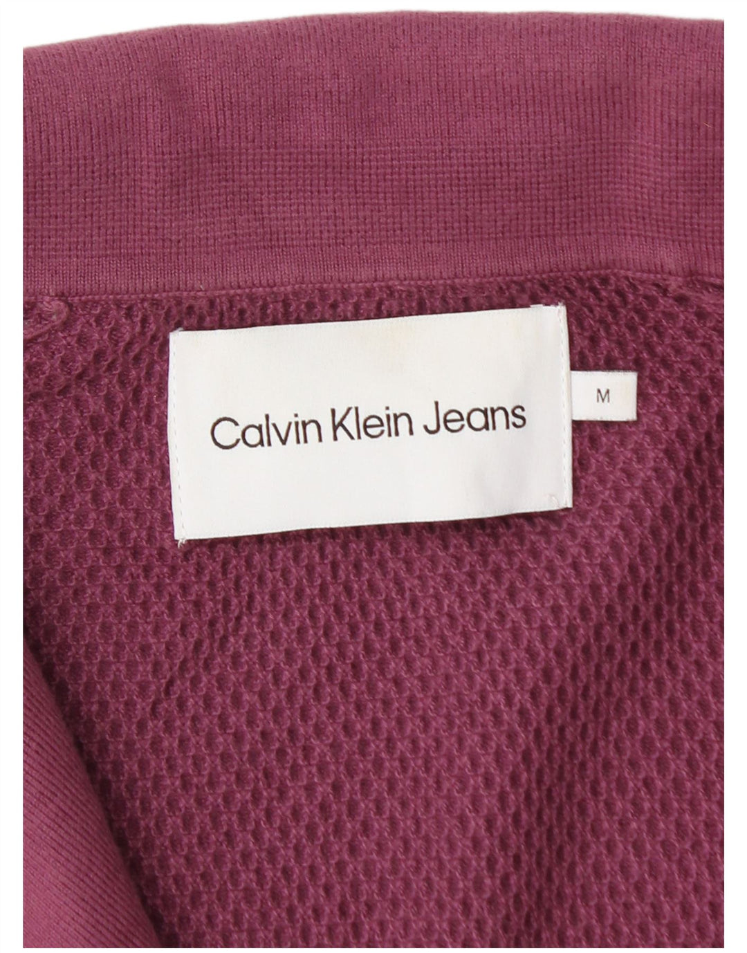 Calvin Klein Jeans Poloskjorte til mænd Medium Lilla Bomuld