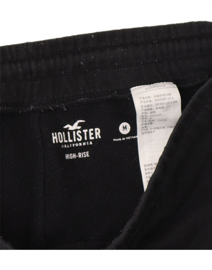 HOLLISTER Womens Tracksuit Trousers UK 12 Medium  Black Colourblock Vintage Hollister and Second-Hand Hollister from Messina Hembry 