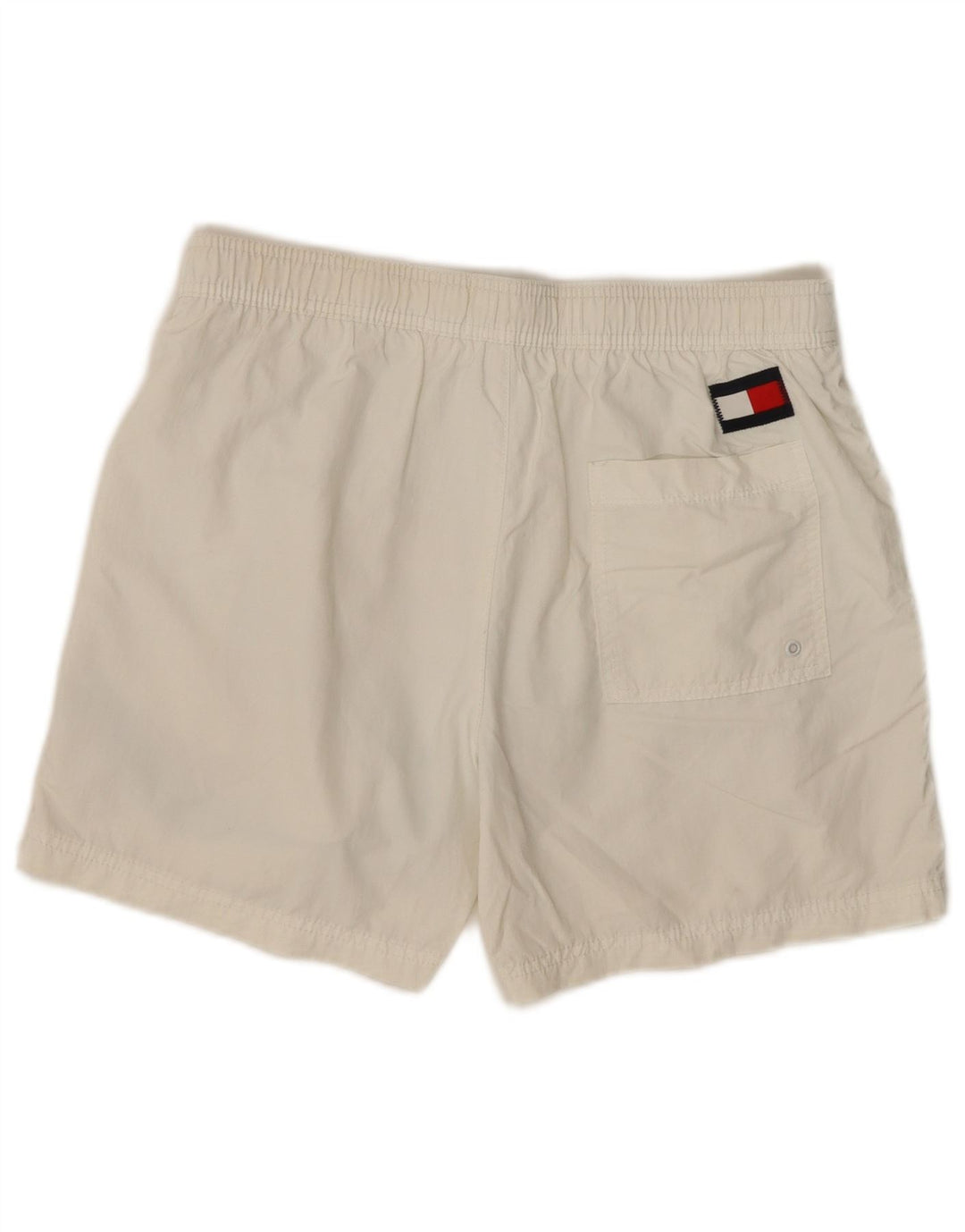 TOMMY HILFIGER Grafiske badeshorts til mænd Medium White Colourblock