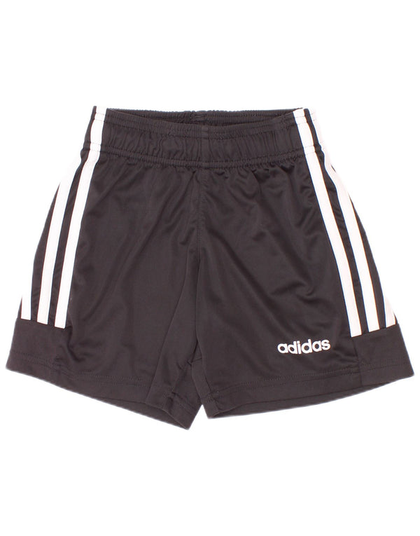 Adidas Boys Sports Shorts 5-6 år Sort polyester