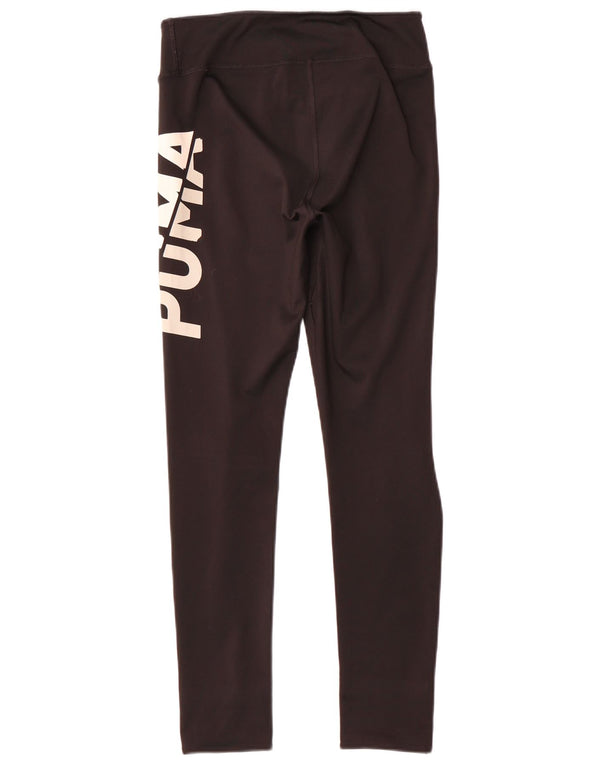 Puma piger grafiske leggings 13-14 år sort polyester