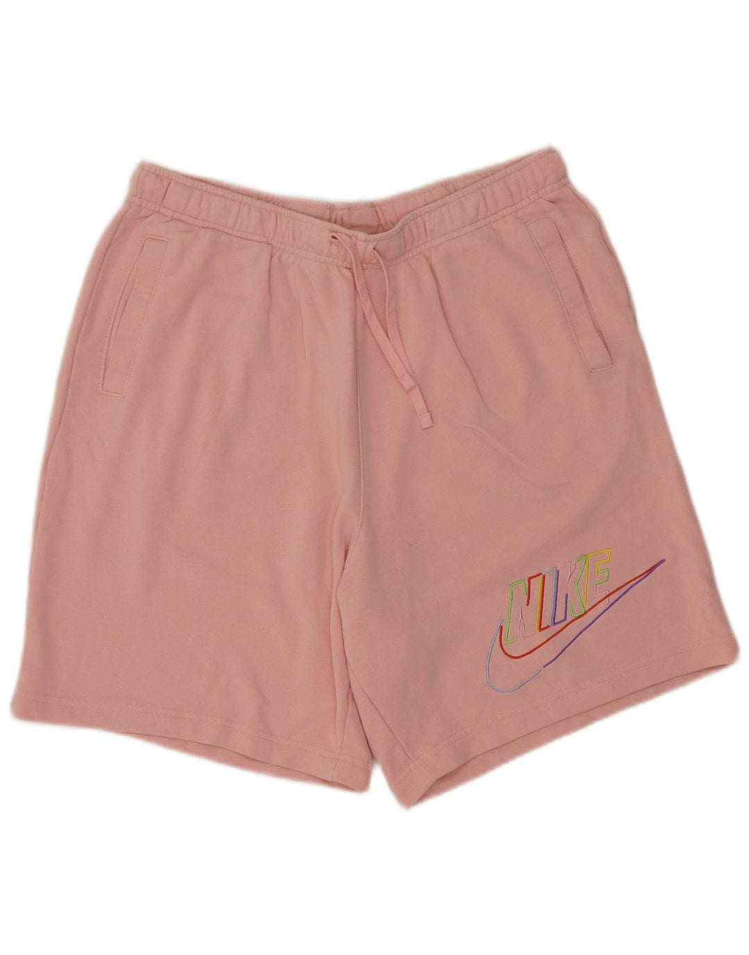 Nike Herre grafiske sportsshorts XL Pink bomuld