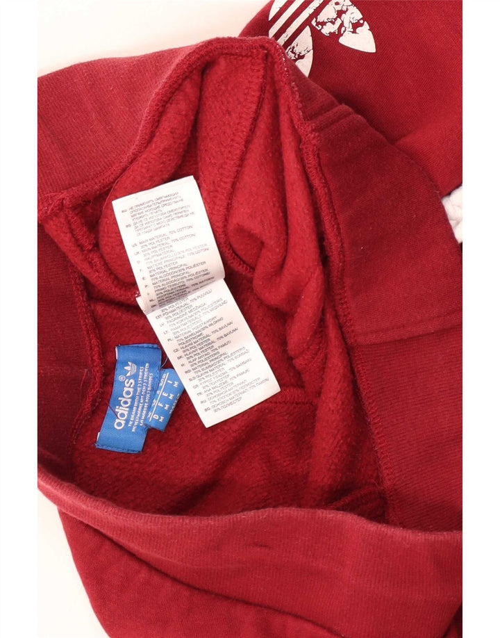 Adidas Herre grafiske sportsshorts Medium Bourgogne bomuld