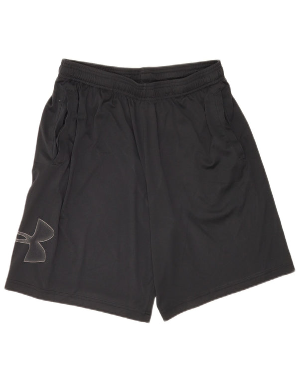 Under Armour Herre Heat Gear Graphic Sports Shorts Large Sort