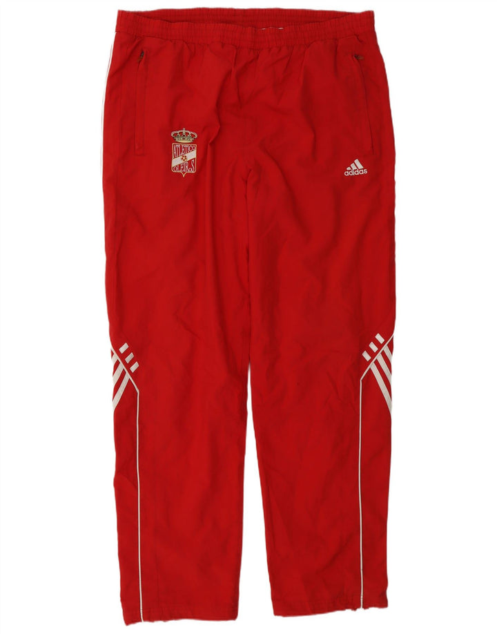 Adidas Træningsdragtsbukser til mænd UK 44/46 Large Red Polyester