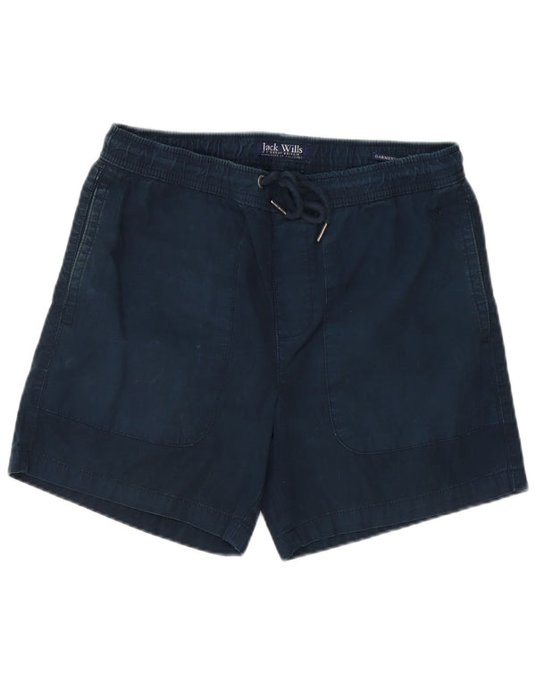 Jack Wills Herrebeklædningsgenstand farvede Chino-shorts Små W29 marineblå bomuld