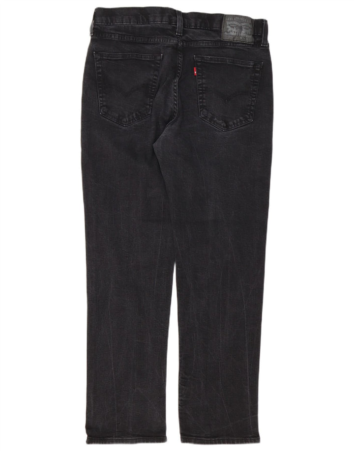 Levi's Herre 541 tilspidsede jeans W34 L32 sort bomuld
