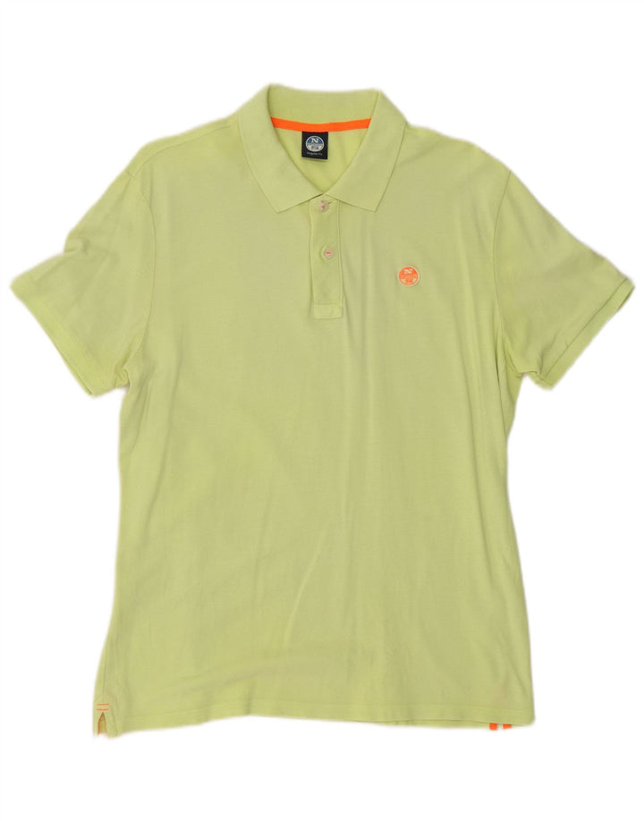 North Sails Herre Regular Fit Polo Shirt Stor Grøn Bomuld