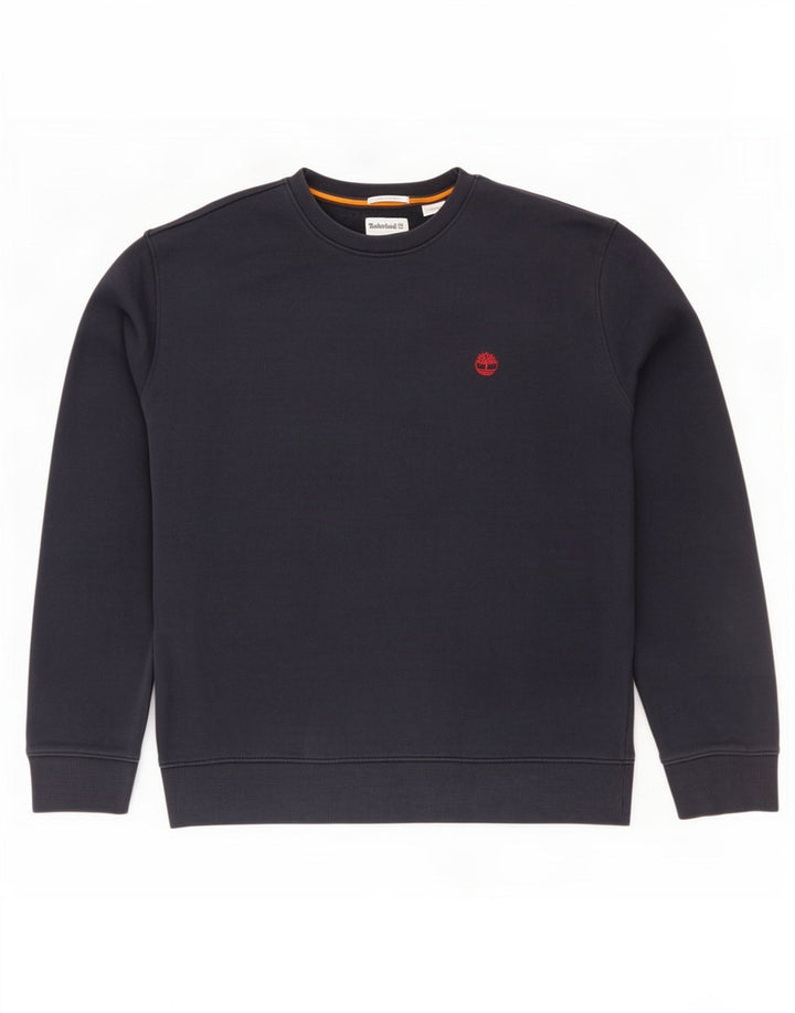 Timberland Herre Regular Fit Sweatshirt Jumper 2XL Navy Blue